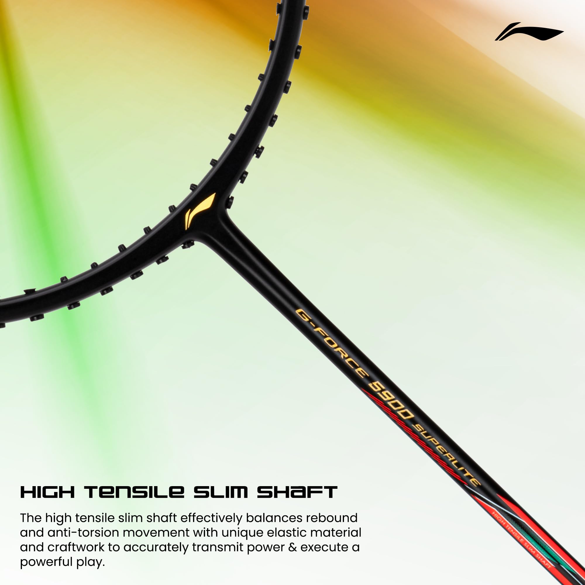 Amazon | LI-NING G-Force 5900 スーパーライト ガットドミントン